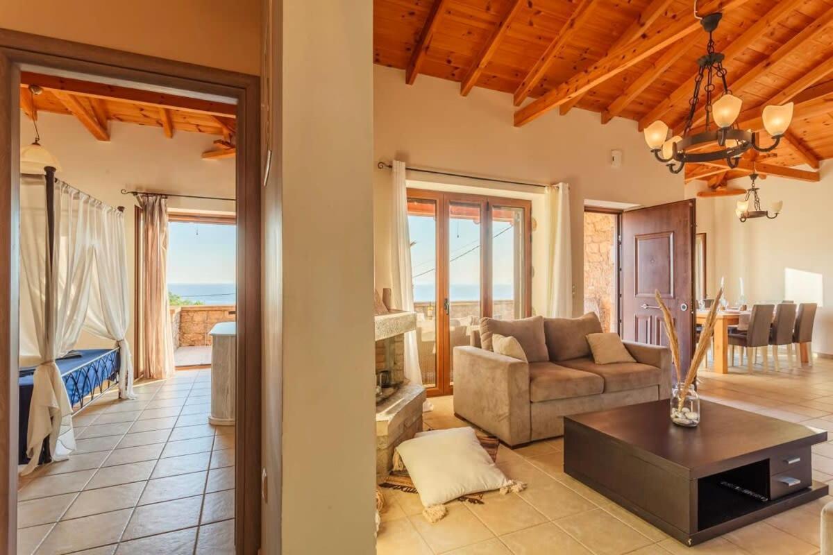 Mani Panoramic Seaviews - Luxury Summer Haven Lévktron Екстериор снимка